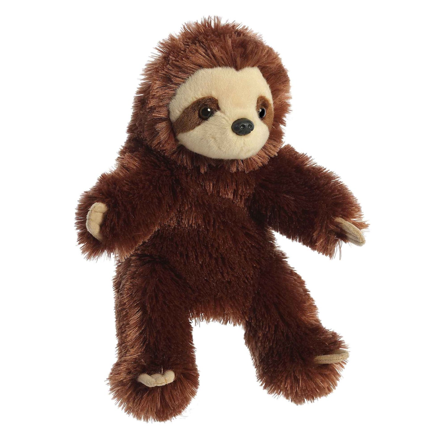 Aurora® Interactive Hand Puppet Sloth Stuffed Animal - Storytelling Adventures - Playful Learning - Brown 12 Inches