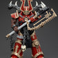 Pipigirl Joytoy Gw 40K Genuine License 1:18 Action Figure, World Eaters Khorne Berzerker With Eviscerator Chainaxe, 4.96 Inch Co
