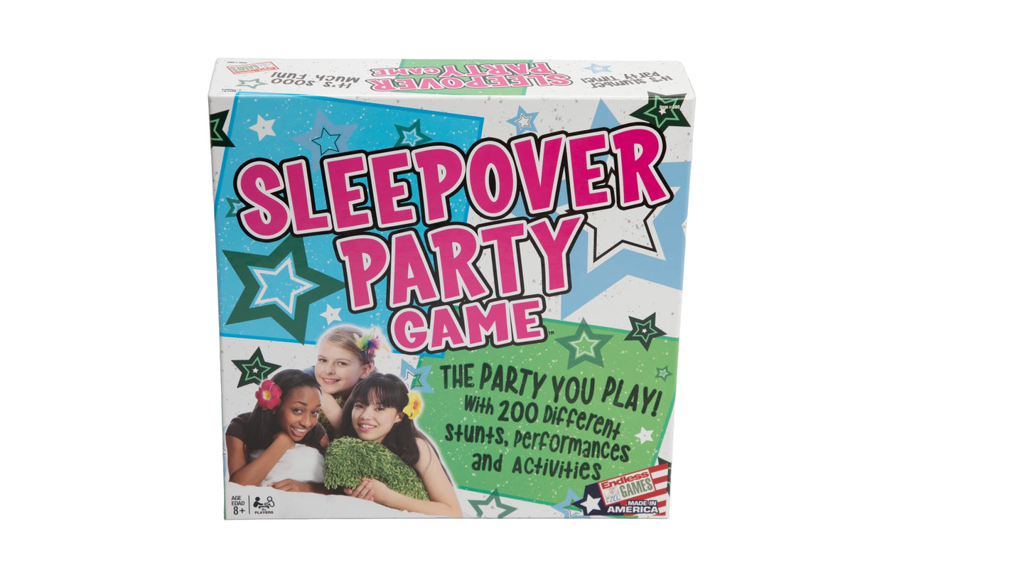 Endless Games Sleepover Party Activity Game for Kids Ages 8+ - Multi Color, Model 580, Paper Material