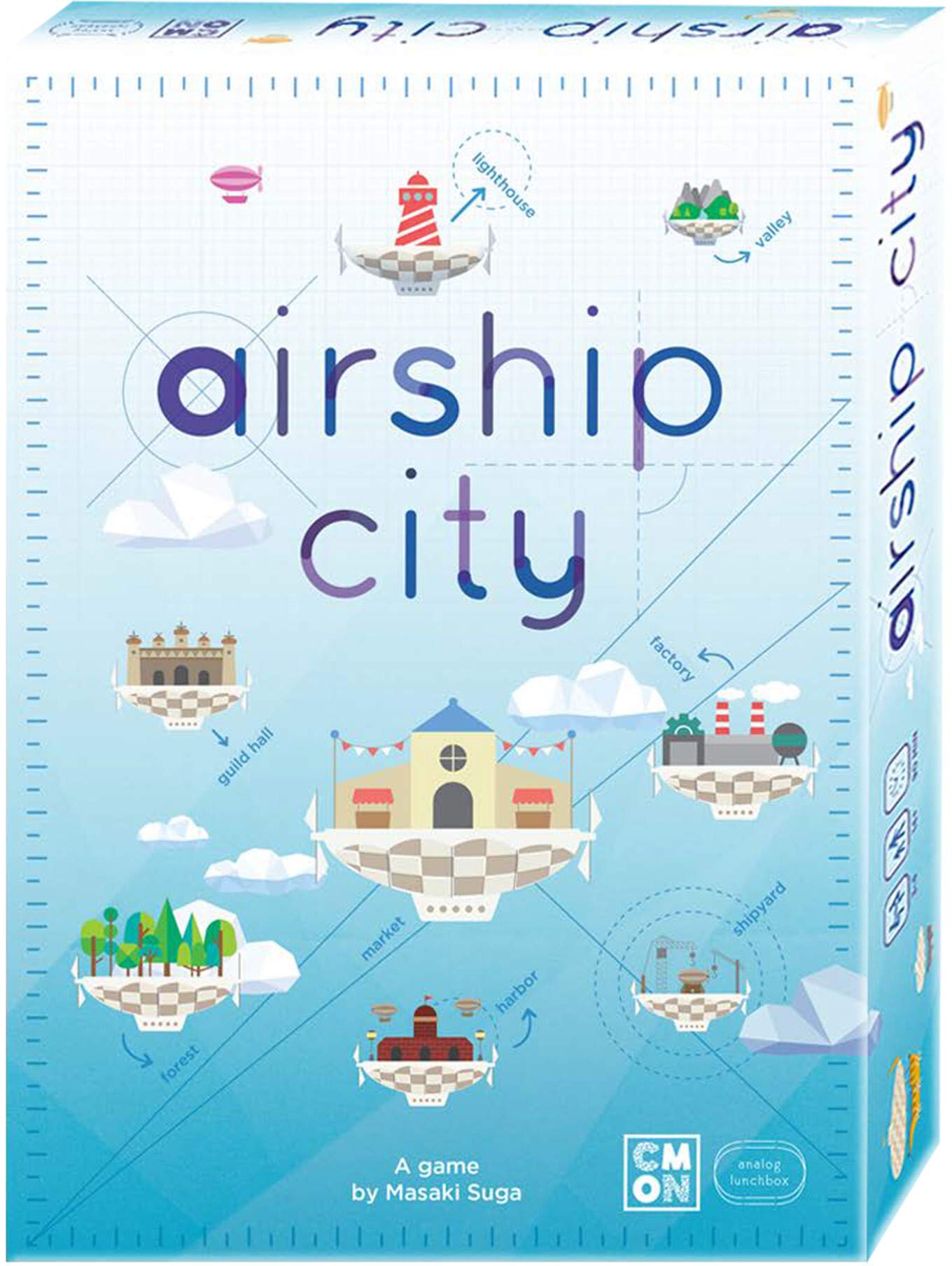 CMON Cool Mini or Not Airship City Board Game