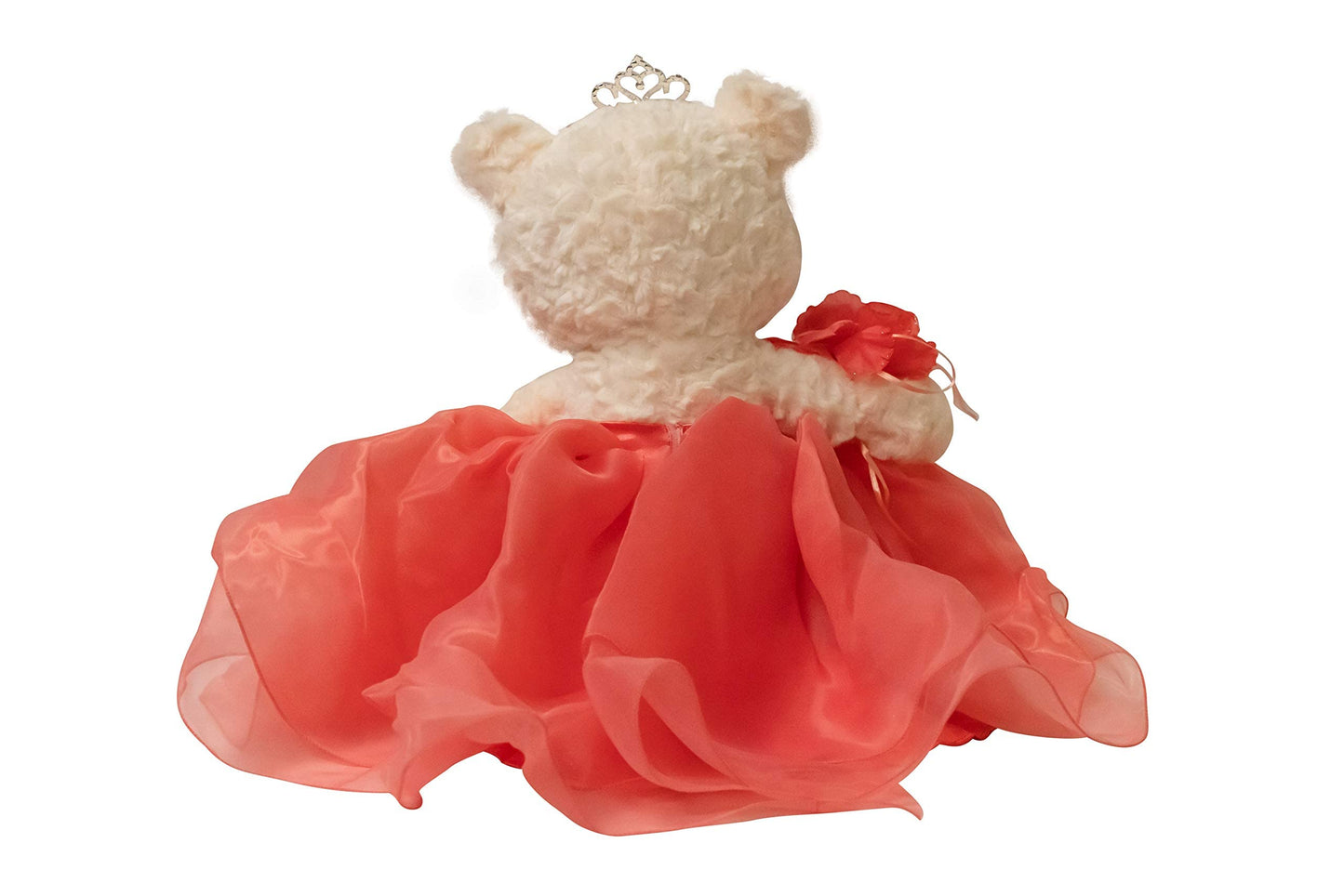 Kinnex Collections By Amanda 20' Quince Anos Quinceanera Last Doll Teddy Bear With Dress (Centerpiece) ~Flamingo~ B16831-20