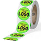 Build Your Own Stickers/Labels - Any Design + Logo- Personalize Your Own Business Stickers- 50+ Roll - Multi Shapes, Sizes, Back