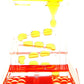 Az Trading & Import Tg02-Yellow Liquid Motion Bubbler, Multicolor