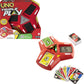Mattel Games UNO Triple Play Card Game, Game for Kids, Adults and Family Night, Play Three Piles, Draw When it Overloads, Lights