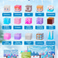 Magnetic Block Set - 110 Pcs Magnetic Building Blocks - Magnet Princess Magic Ice World, Magnetic Tiles, Magnetic Toys, Magnetic