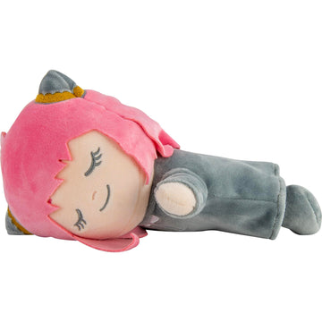 Club Mocchi Mocchi- Suya Suya Sleeping Friend Plush - Spy X Family Anya Forger - Sleeping Spy X Family Figure Plush - Squishy Anime Plushies And Kawaii Toys - 8 Inch