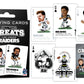 MasterPieces Family Games - NFL Las Vegas Raiders All-Time Greats Playing Cards - Officially Licensed Playing Card Deck for Adul