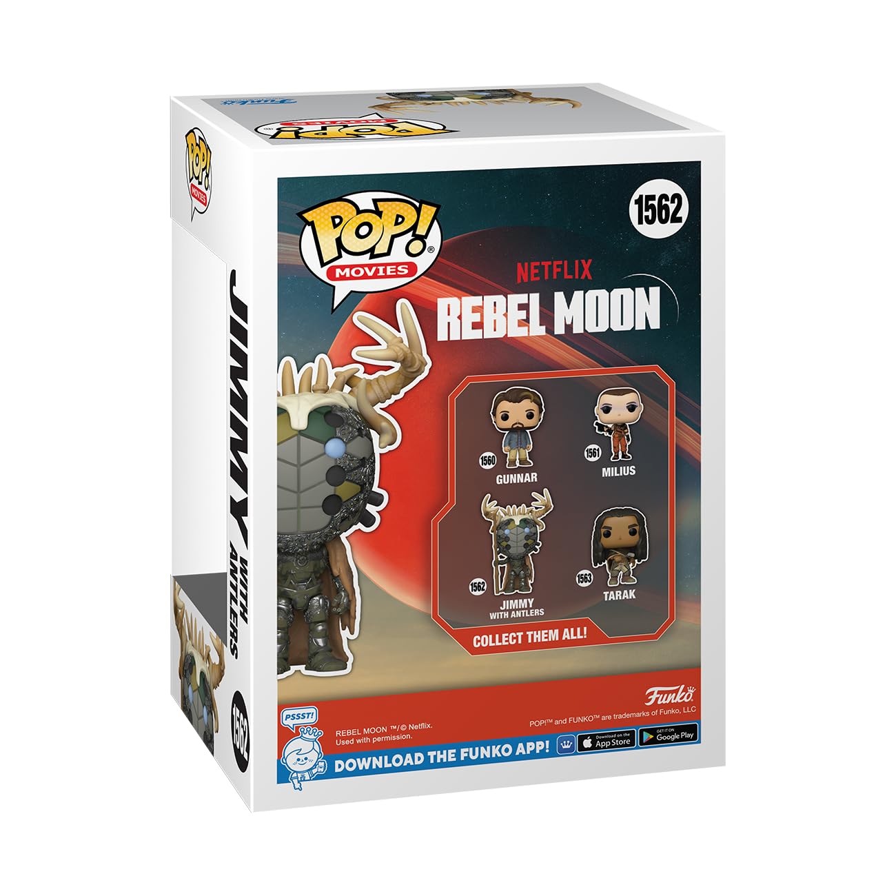 Funko Pop! Movies: Rebel Moon - Collectable Vinyl Figure - Gift Idea - Official Merchandise - For Kids & Adults - Movies Fans - Model Figure For Collectors And Display