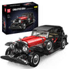 Mould King 10114 Classic Car Building Toy Set, Moc Vintage Car Model Building Block Kit, Technology Retro Car Toy For Kids Age 8+ Static Version(1,308 Pieces)
