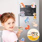 JoyCat Wooden Fridge Magnets for Toddlers, 20 Cute Animals Refrigerator Magnets for Kids, Full Back Magnetic Toys, Fun Education