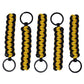 BubbasGarageTv - Large Heavy Duty Paracord Zipper Pulls (Yellow)