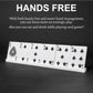 Playing Card Holders 13.4 Inches White Acrylic Solid Card Holder for Playing Card Games (4 pcs., White)