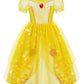 Marendyee Princess Dress For Girls Halloween Costume Outfit Sparkly Tulle Mesh Puff Sleeve Cosplay Fancy Dresses Christmas Gift