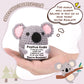 Positive Crochet Koala Christmas Birthday Gifts For Women Men Bosses Day Thanksgiving Gift, Stocking Stuffers White Elephant Bas