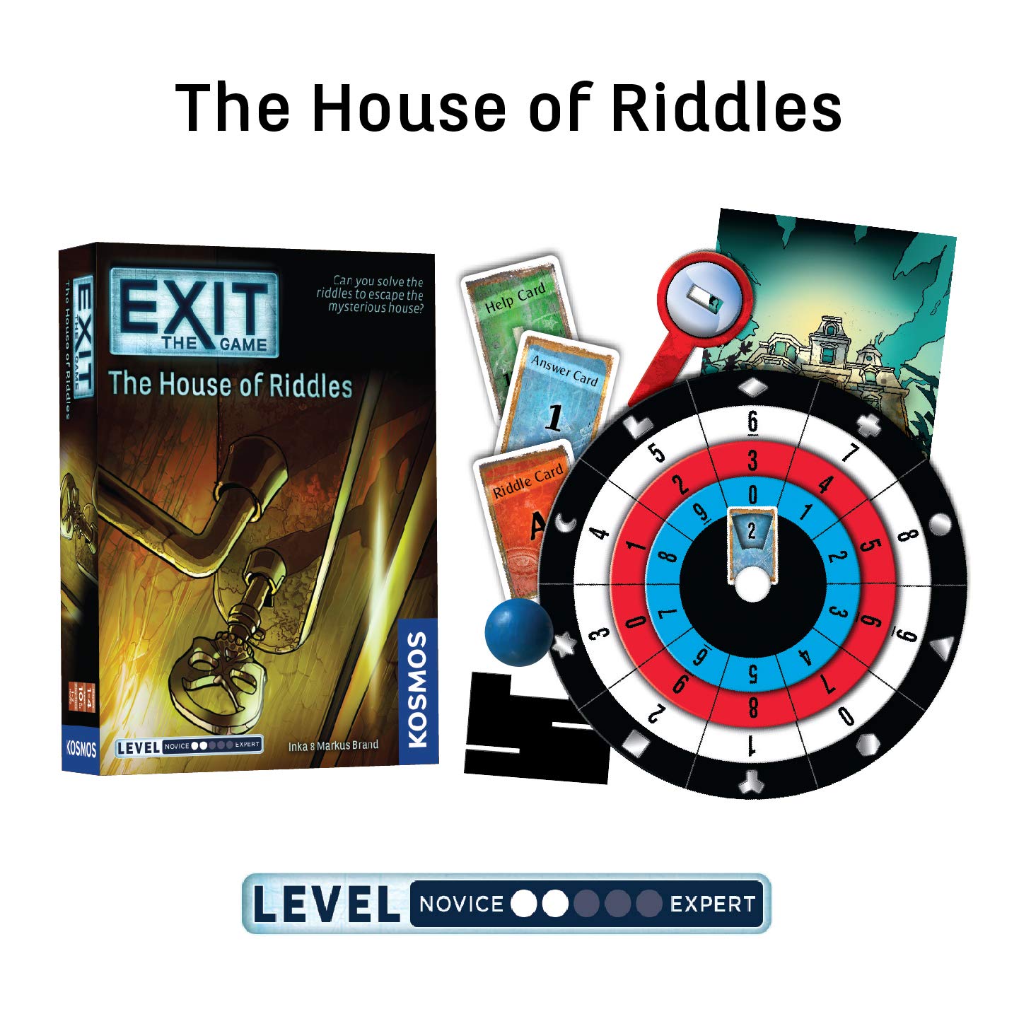 Thames & Kosmos EXIT: The Game 4-Pack Escape Room Bundle | Family-Friendly, 1-4 Players, Ages 10+, Multicolor, 5.1 x 7.1