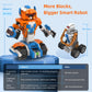 Apitor Robot X Robot Building Kit, 12-in-1 Programmable APP RC Robot/Car Robotics Coding Set, STEM Projects Educational Birthday