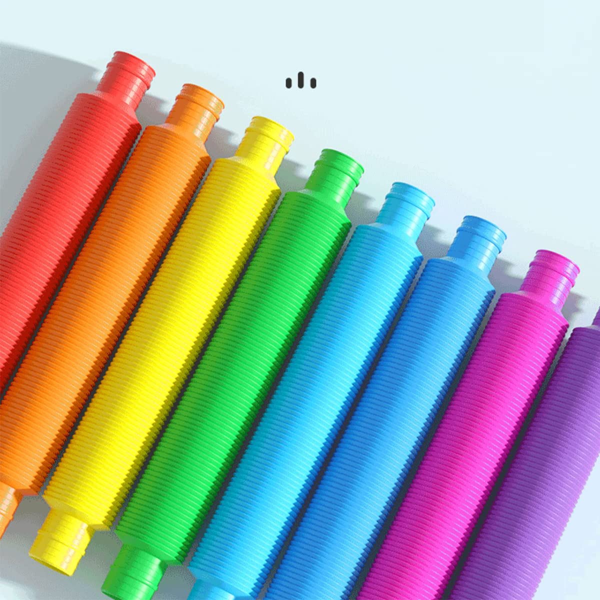 Tuko 24Packs Pop Tubes Sensory Toys,Motor Skills & Learning Toddler Toy For Kids