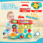 Busy Board Montessori Toys For 1 2 Year Old Boys Girls, Bilingual Learning Sensory Toys For Toddlers 1-3, Baby Musical Travel To