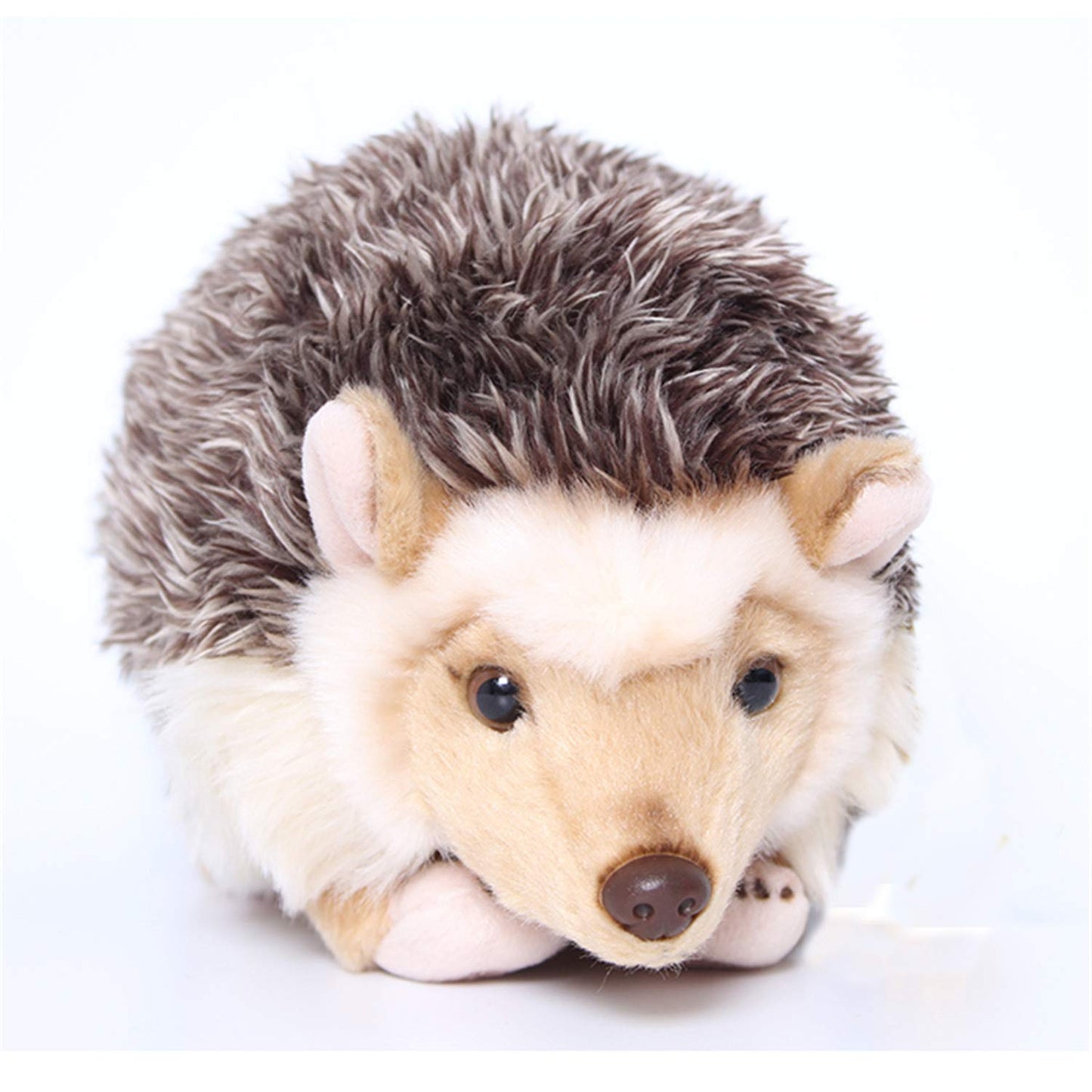 TAMMYFLYFLY Hedgehog Plush Stuffed Animal Toy, 6" Beige, Cute Desert Hedgehog Model 2234232234