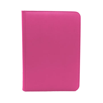 Dex Protection Zipper Card Padded Binder 9 | Stores 360 Gaming Cards | Includes 20 Side Loading Card Pages | 9 Card Page Format