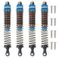 TOOMOD 1/10 100mm RC Oil filled Shock Absorbers kit for Tamiya Bullhead SuperClod Buster TRX4 Axial SCX10 D90 Crawler Truck Car