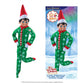 The Elf on the Shelf Snowflake Snuggle Onesie PJs, Green, Polyester, Model CCSNOSNUGPJ - Cozy Pajamas for Your Scout Elf