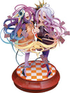 Phat! No Game No Life - Zero: Shiro & Schwi 1:7 Scale Pvc Figure, Multicolor