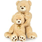 Maogolan Giant Big Teddy Bear Jumbo Stuffed Animal Huge Tan Bear Plush Tan Bear For Girlfriend