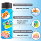 300 PCS Water Bottle Stickers, Cute Stickers for Hydroflasks VSCO Sticker Packs Cute Vinyl Waterproof Stickers for Water Bottles