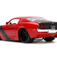 Jada Toys Big Time Muscle 1:24 1971 Chevy Camaro Z28 Die-cast Car Red/Black, Toys for Kids and Adults