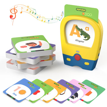 Toddler Talking Flash Cards With 400 Sight Words Toddler Toys For 1 2 3 4 5 Year Old Boys And Girls-Montessori Toys,Speech Therapy,Autism Sensory Toys Learning Educational Toys