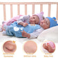 Adfo Lifelike Reborn Baby Dolls Twins, 17 Inch Soft Vinyl Baby Dolls Realistic Newborn Real Life Baby Boy Girl Dolls With Clothe