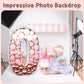 Imprsv 3Ft Mosaic Numbers For Balloons, Marquee Number, Mosaic Number Frame, Number 8 Balloon For 18Th Birthday Decorations For
