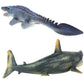 Gemini&Genius Mosasaurus And Megalodon Figurine Toy Set, Dinosaurs Toys With Movable Jaw- 13 Inches Length, Gifts For Kids Or Dino Lovers