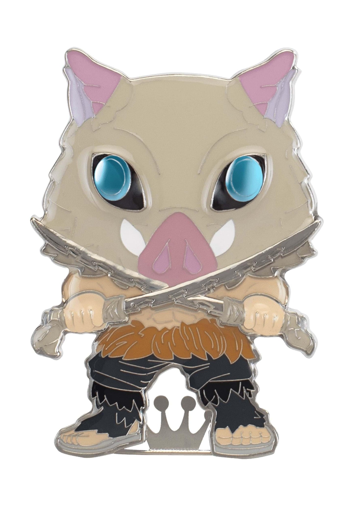 Funko Pop! Sized Pins: Demon Slayer - Insuke Hasib (Styles May Vary, Chance Of Chase Variant)