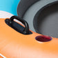 Bestway Hydro-Force Rapid Rider Inflatable River Tube Water Float For 1 Person With Built-In Backrest, Handles, And Cupholders, Orange