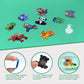 10 Pcs Fridge Magnets For Toddlers 1-3,Refrigerator Magnets For Kids,Kids Magnets Educational Toys,Learning Animals Magnets For Babies,Animal Cartoon Magnet