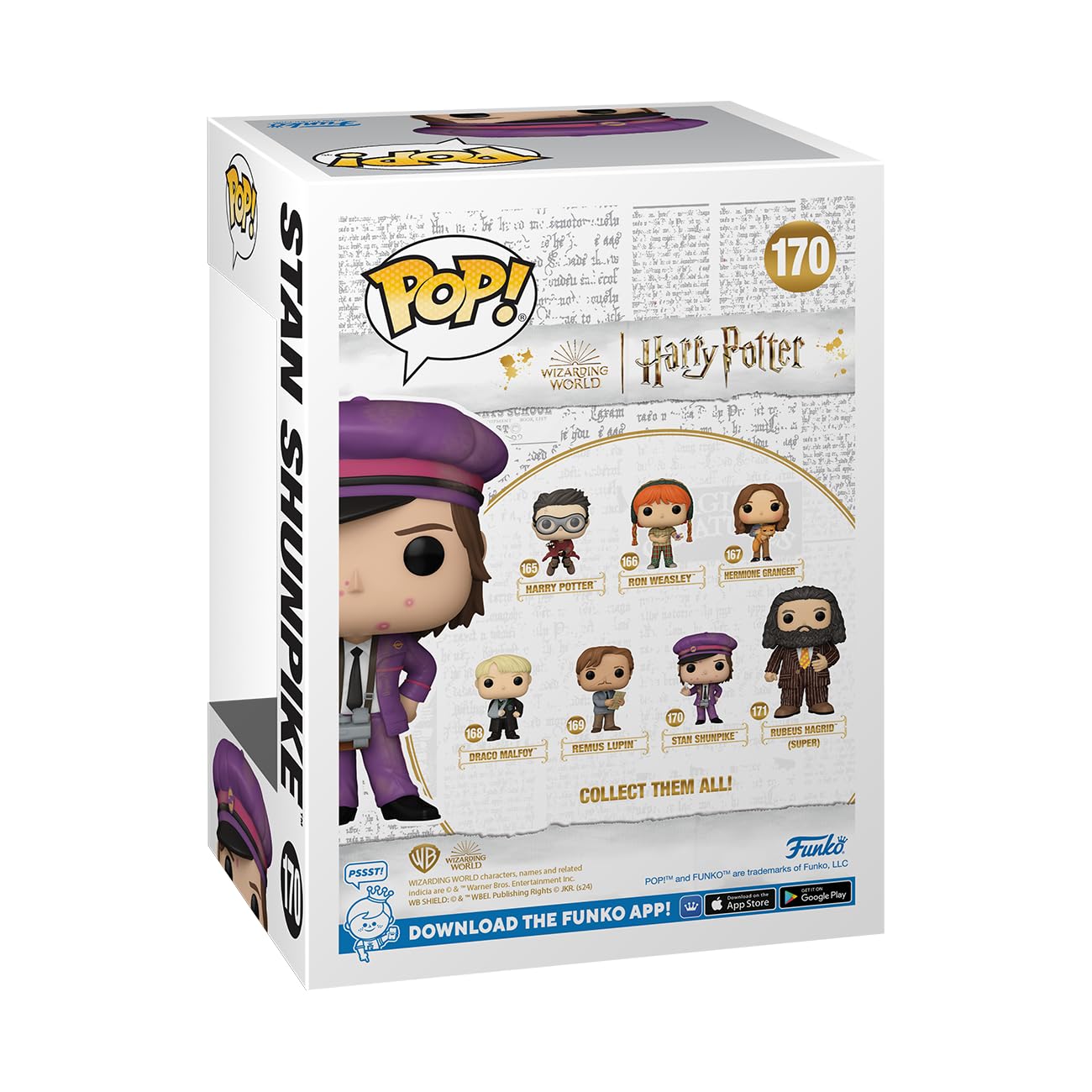 Funko Pop! Movies: Harry Potter Prisoner Of Azkaban - Stan Stanley Stan Shunpike - Collectable Vinyl Figure - Gift Idea - Official Merchandise - For Kids & Adults - Movies Fans