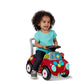 Radio Flyer Busy Buggy - Toddler Car Ride On, Large Red Plastic Toy for Ages 1-3, Model 603