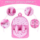 Dontno 12 Inch Baby Doll With Backpack Carrier And Accessories,Reborn Baby Doll Includes 3 Pcs Clothes And Bottles,Nipple,Burp C