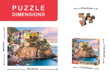 Springbok'S 1000 Piece Jigsaw Puzzle Cliff Hangers, Multi