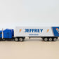 MT WORLD Personalized Toy Truck with Name Custom Semi Truck Toy Tonka Container Car Carrier for Little Boys Birthday