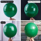 PartyWoo Balloons - Hunter Green Rubber Balloons, 100 pcs in 18, 12, 10, 5 Inch Sizes, Perfect for Christmas & Jungle Party Decorations