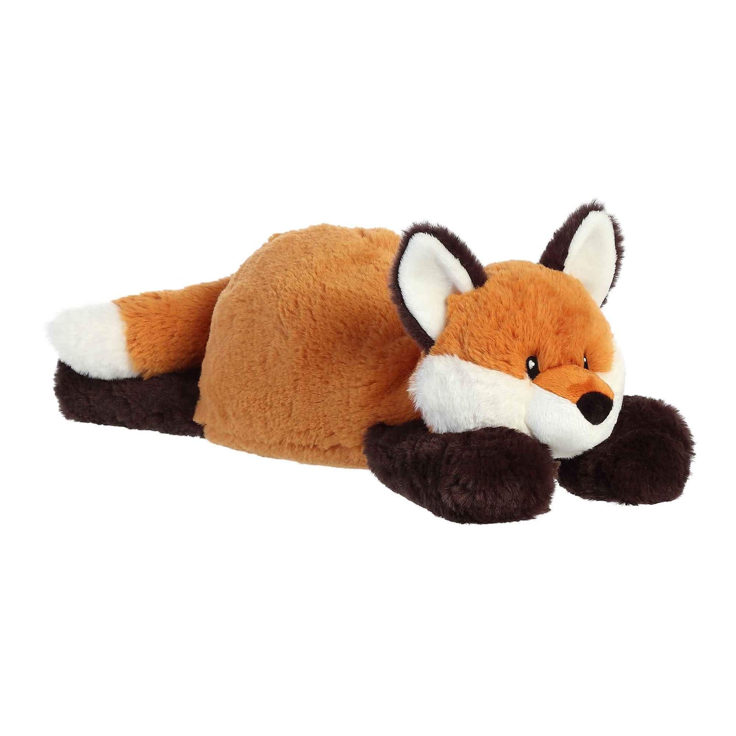 Aurora Laid-Back Snoozles Fox Stuffed Animal - Cuddly Comfort - Imaginative Playtime - Orange 18 Inches
