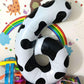 Giant Number Balloons 6, Cow Print Number 6 Balloons For Boys, 40 Inch Foil Helium Number Balloon For Girls 6Th Birtyday Party D