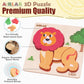 Animals Magnificent Wooden Puzzle