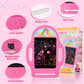 8.5 Inch Magic LCD Writing Tablet for Kids 2-7 - Unicorn Rainbow Learning Doodle Board with Handle, Resusable Mess-Free Drawing