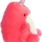Aurora Adorable Palm Pals Nia Narwhal Stuffed Animal - Pocket-Sized Play - Collectable Fun - Pink 5 Inches