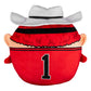 Sleep Squad Texas Tech Red Raiders Raider Red 12'' Mascot Kiri Cloud Plushie - Official Collegiate Plush
