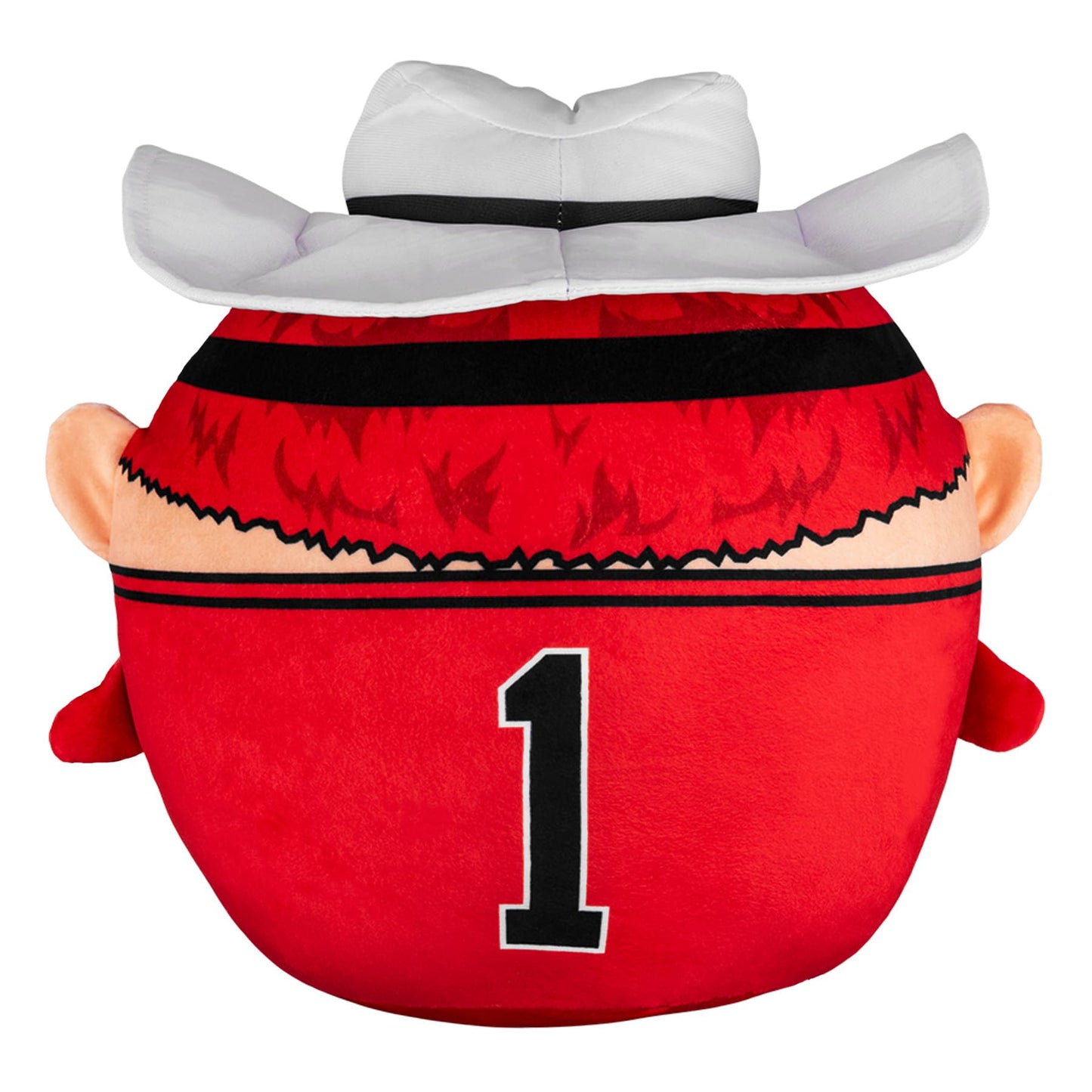 Sleep Squad Texas Tech Red Raiders Raider Red 12'' Mascot Kiri Cloud Plushie - Official Collegiate Plush